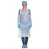 Sirius Protective Products 46In Blue Disposable Heavy Weight Plastic/Poly Aprons, 2 Mils, For Cooking & Painting, 500PK PE2AP6.23